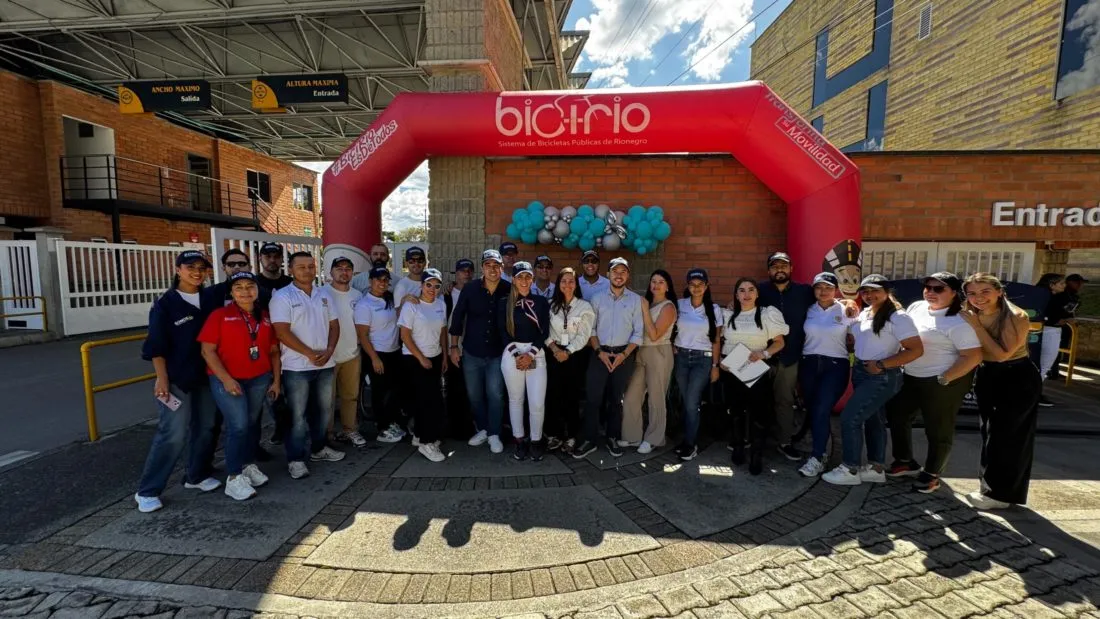 Rionegro inaugura la estación número 18 de Bicirio en la Zona Franca