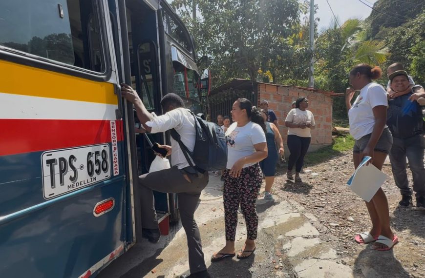 Altavista estrena nueva ruta de transporte hacia el Centro de Medellín: prueba piloto inicia el 14 de noviembre